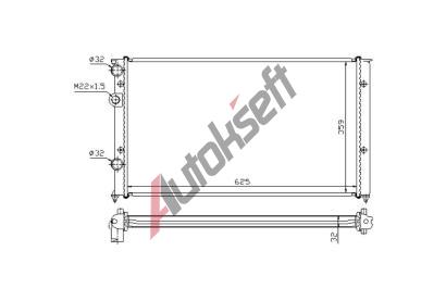 Chladi vody 42.20.508, 630-377-34mm