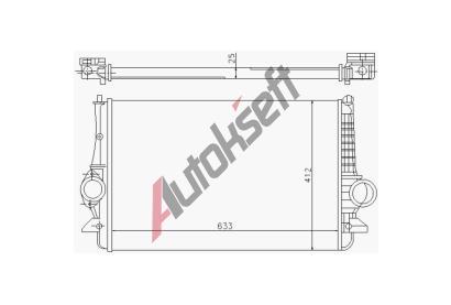 Chladi vzduchu intercooler 42.50.551, 4045385228867