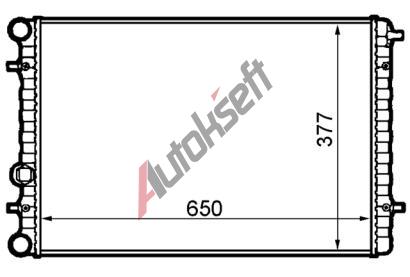 Chladi vody 42.70.500, 350-650mm