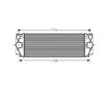 Chladi vzduchu intercooler  ‐ 42.73.550
