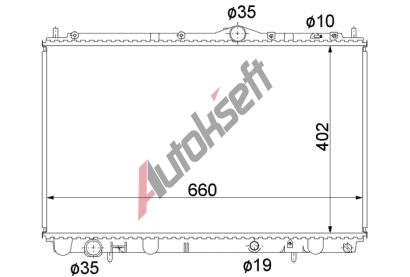 Chladi vody 44.26.501, 400-650-17mm