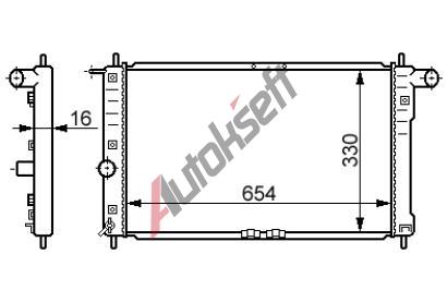 Chladič vody 70.18.502 Chladič vody 70.18.502