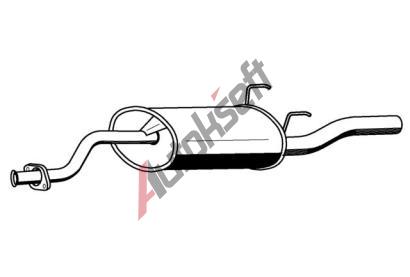 Starline Koncový díl výfuku 74.20.400, 13485/163-727  Starline Koncový díl výfuku 74.20.400, 13485/163-727
