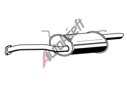 Starline Koncový díl výfuku 76.10.400, 13582/165-259 Starline Koncový díl výfuku 76.10.400, 13582/165-259