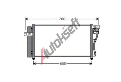 chladič klimatizace - kondenzátor 76.62.541, 4045385206926 chladič klimatizace - kondenzátor 76.62.541, 4045385206926