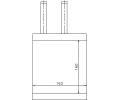 Vmnk tepla vnitnho vytpn Starline ‐ 78.14.590