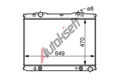 Chladič vody 78.34.501 Chladič vody 78.34.501