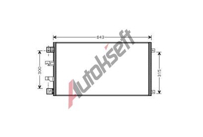 chladi klimatizace - kondenztor 84.74.542, 92100JD700