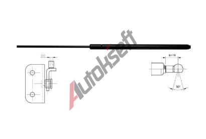 Starline Plynov vzpra zavazadlovho prostoru - HATCHBACK 88.14.801, 735888