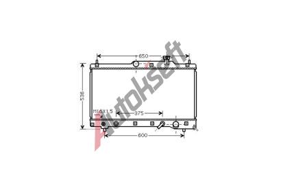 Chladič vody 90.76.500, 4045385064182 Chladič vody 90.76.500, 4045385064182