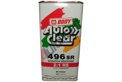 HB Body 496 2K bezbarv� lak MS +RAPID 5 l AC H080