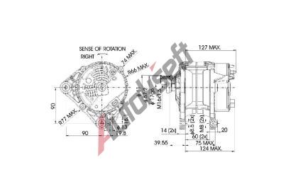 Starline Alterntor AX 1024, 8592808000600