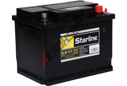 Starline 56Ah P, s.p. 480A, 12V, 246x175x190 BA SL 55P, SL 55P