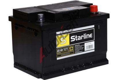 Starline 60Ah P, s.p. 540A, 12V, 242x175x175 BA SL 60P, 95530385