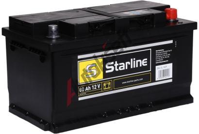 Starline 80Ah P, s.p. 740A, 12V, 315x175x175 BA SL 80P, 8G9NP10655PA