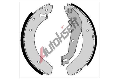 Starline Sada brzdových čelistí BC 01380B, 8592808005933 Starline Sada brzdových čelistí BC 01380B, 8592808005933