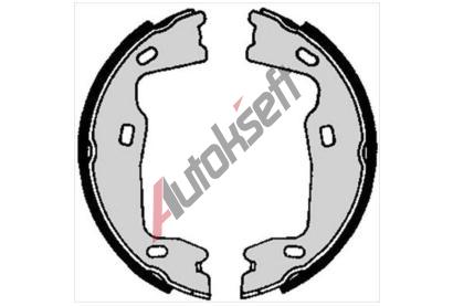 Starline Brzdové čelisti -parkovací brzda- sada BC 02570, 8592808006206  Starline Brzdové čelisti -parkovací brzda- sada BC 02570, 8592808006206