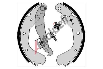 Starline Sada brzdových čelistí BC 04640, 8592808007180  Starline Sada brzdových čelistí BC 04640, 8592808007180