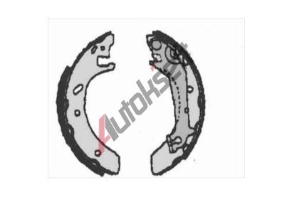 Starline Sada brzdových čelistí BC 07140, 8592808009849 Starline Sada brzdových čelistí BC 07140, 8592808009849