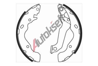 Starline Brzdové čelisti - sada BC 08010, 8592808010739 Starline Brzdové čelisti - sada BC 08010, 8592808010739