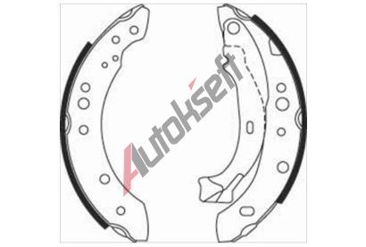 Starline Sada brzdovch elist BC 08150, 8592808010869