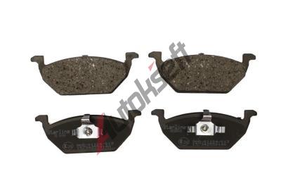 Starline Sada brzdovch destiek BD S004S, 0 986 424 364