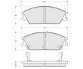Sada brzdov�ch desti�ek&nbsp;Starline&nbsp;&dash;&nbsp;BD S047