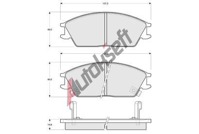 Starline Sada brzdov�ch desti�ek BD S047, 8592808012252