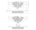 Sada brzdov�ch desti�ek&nbsp;Starline&nbsp;&dash;&nbsp;BD S079