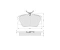 Sada brzdov�ch desti�ek&nbsp;Starline&nbsp;&dash;&nbsp;BD S104
