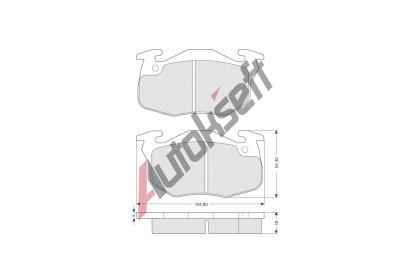 Starline Sada brzdov�ch desti�ek BD S107, 8592808012849