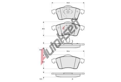 Starline Sada brzdovch destiek BD S114, 8592808012917