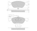 Sada brzdov�ch desti�ek&nbsp;Starline&nbsp;&dash;&nbsp;BD S123