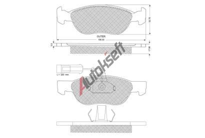 Starline Sada brzdov�ch desti�ek BD S123, 8592808012993