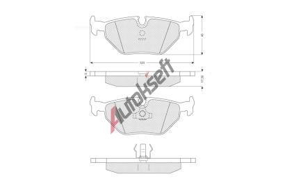 Starline Sada brzdov�ch desti�ek BD S131, 8592808013051
