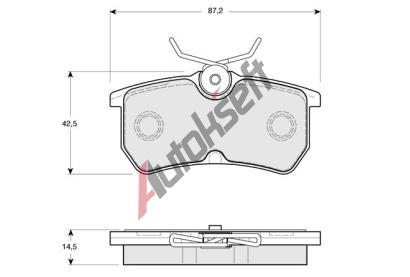 Starline Sada brzdovch destiek BD S148, 8592808013228