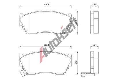 Starline Sada brzdov�ch desti�ek BD S161, 8592808013358