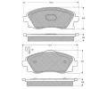 Sada brzdov�ch desti�ek&nbsp;Starline&nbsp;&dash;&nbsp;BD S166