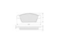 Sada brzdov�ch desti�ek&nbsp;Starline&nbsp;&dash;&nbsp;BD S170