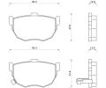 Sada brzdov�ch desti�ek&nbsp;Starline&nbsp;&dash;&nbsp;BD S258