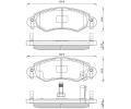 Starline Sada brzdovch destiek ‐ BD S263