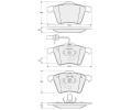 Starline Brzdov destiky, sada ‐ BD S354