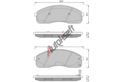 Starline Sada brzdov�ch desti�ek BD S377, 8592808015116