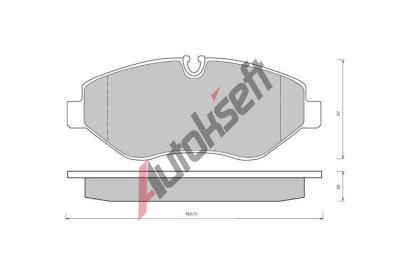 Starline Sada brzdovch destiek BD S426, 2E0698151B