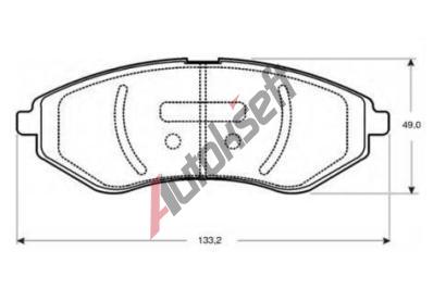 Starline Brzdov� desti�ky, sada BD S844P, P10 057