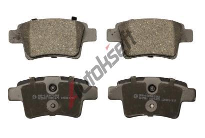 Starline Brzdové destičky, sada BD S854P, 1611141080 Starline Brzdové destičky, sada BD S854P, 1611141080