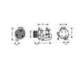 Kompresor klimatizace  ‐ DK K0610