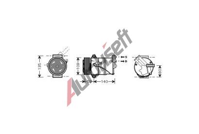 kompresor DK K0638, 24466997