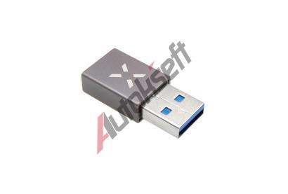 FIXED Redukce z hlinku USB-C na USB-A, ed DO FIXACUGR, FIXA-CU-GR