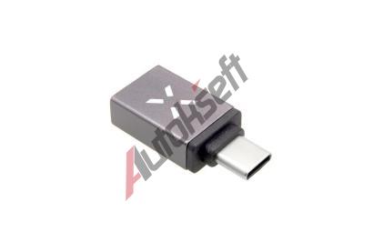 FIXED Redukce z hlinku USB-A na USB-C, ed DO FIXAUCGR, FIXA-UC-GR